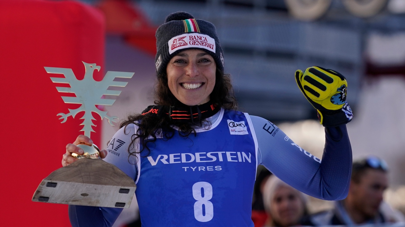 Ski alpin Federica Brignone remporte le super G de Val d Isère RDS