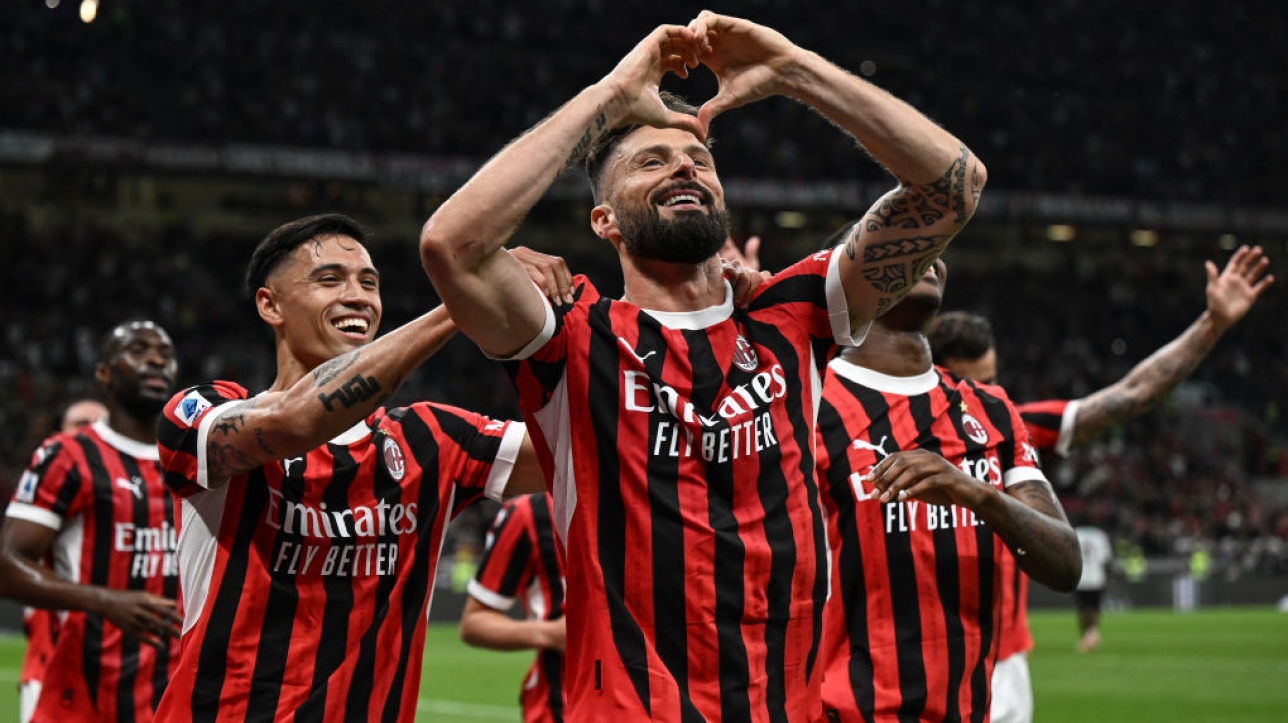 Championnat d Italie Olivier Giroud ferme son chapitre à l AC Milan RDS