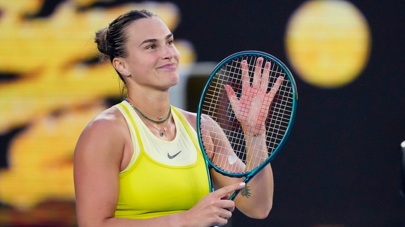 Internationaux D Australie Aryna Sabalenka Domine Sloane Stephens Au