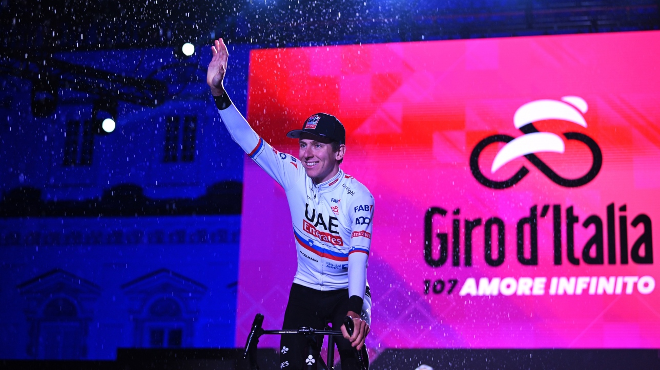 Cyclisme Tadej Pogacar grand favori à son premier Tour d Italie RDS ca