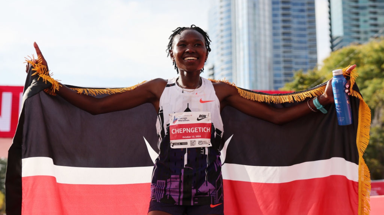 Marathon De Chicago La K Nyane Ruth Chepngetich Pulv Rise Le Record