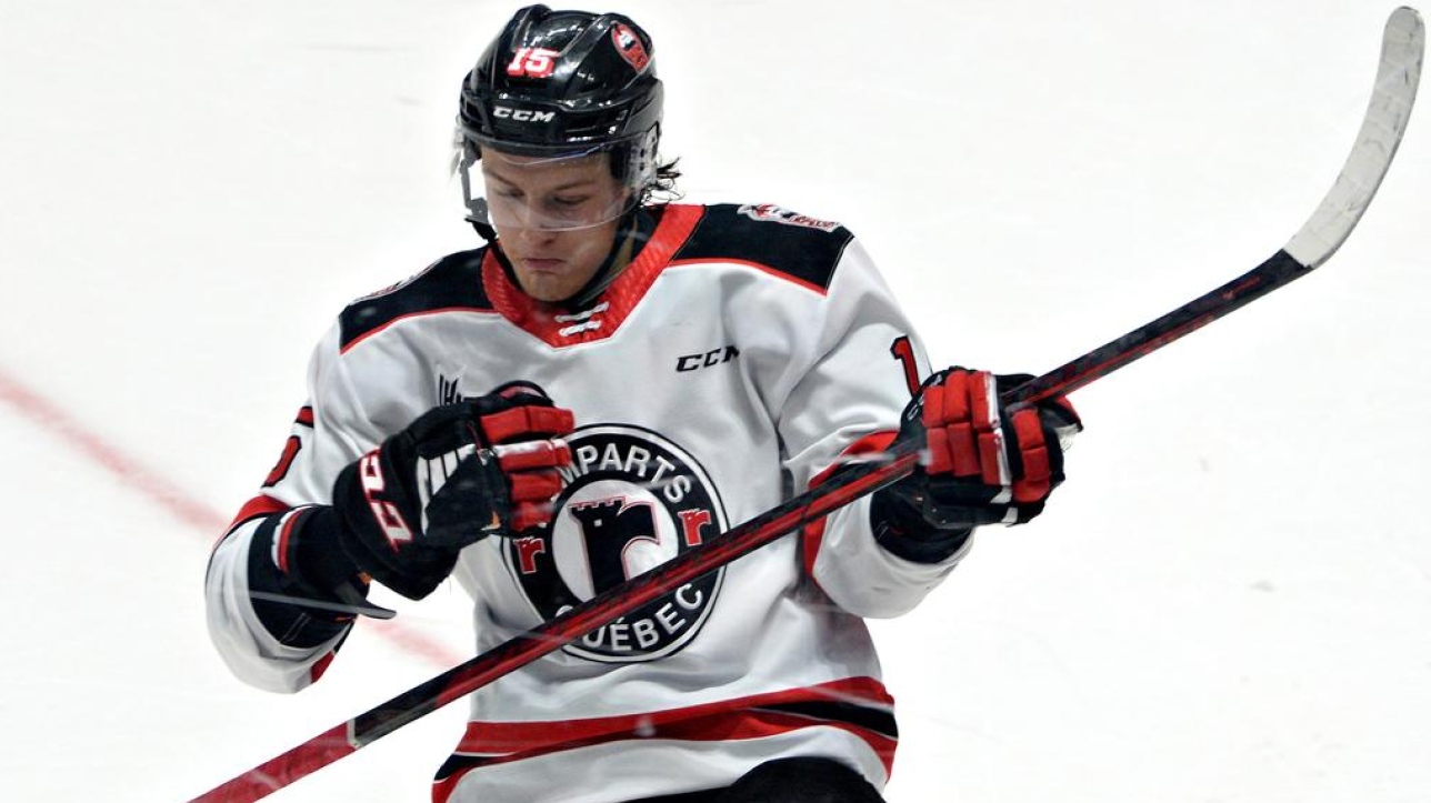 LHJMQ : Soirée De Quatre Buts Pour Zachary Bolduc Des Remparts De