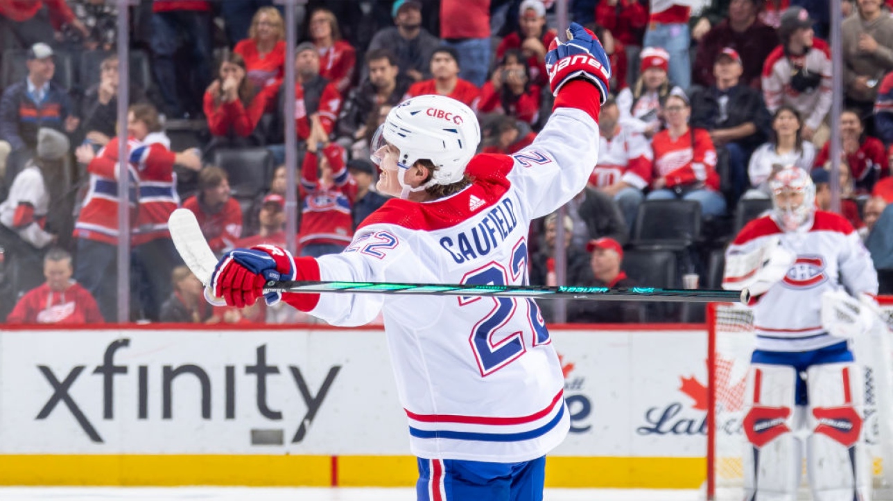 Canadiens : Cole Caufield Joue Les Héros Dans Une Victoire En ...