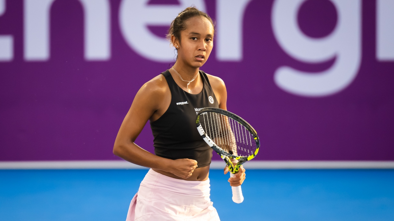 WTA la Québécoise Leylah Fernandez a gagné son premier match à Dubaï