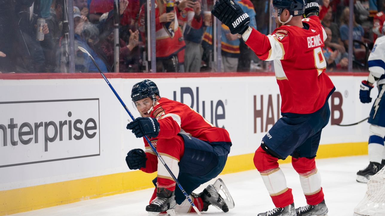 LNH : Matthew Tkachuk Amasse 5 Points Et Les Panthers Assomment Le ...