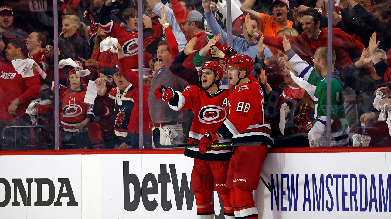 Carolina Hurricanes Take Game 1 With Power Play Goals In First Round Series Against New York 