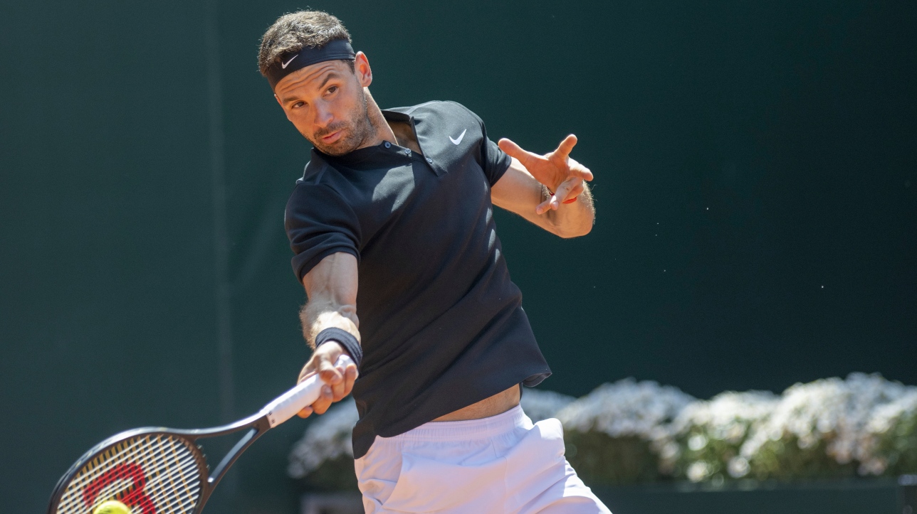 Grigor Dimitrov and Fabio Fognini