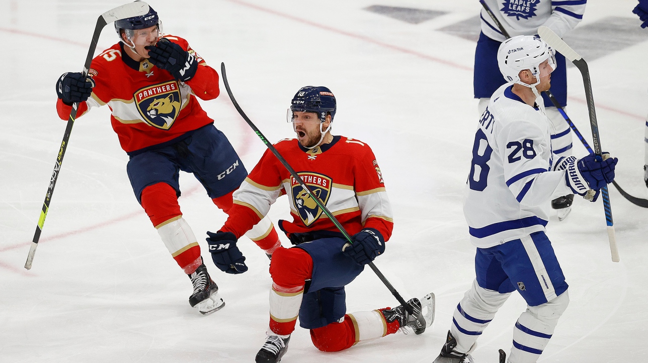 "Florida Panthers Win 3-2 In Overtime Against Toronto Maple Leafs In ...