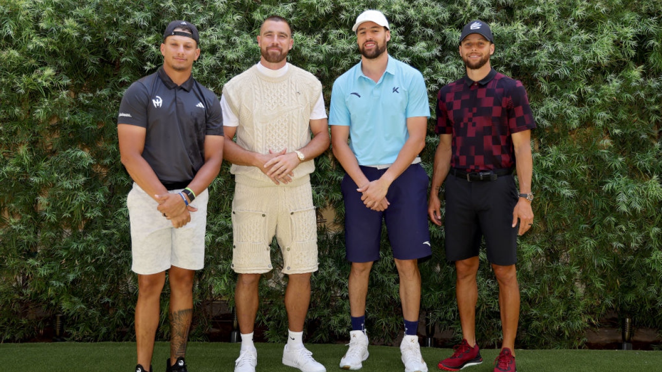 Golf : Mahomes Et Kelce Font La Leçon à Thompson Et Curry Lors De The ...