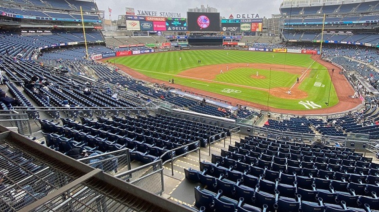 Max Goodman on X: The #Yankees take the field at Yankee Stadium for the  final time in 2023 … in front of what might be the smallest crowd we've  seen here since