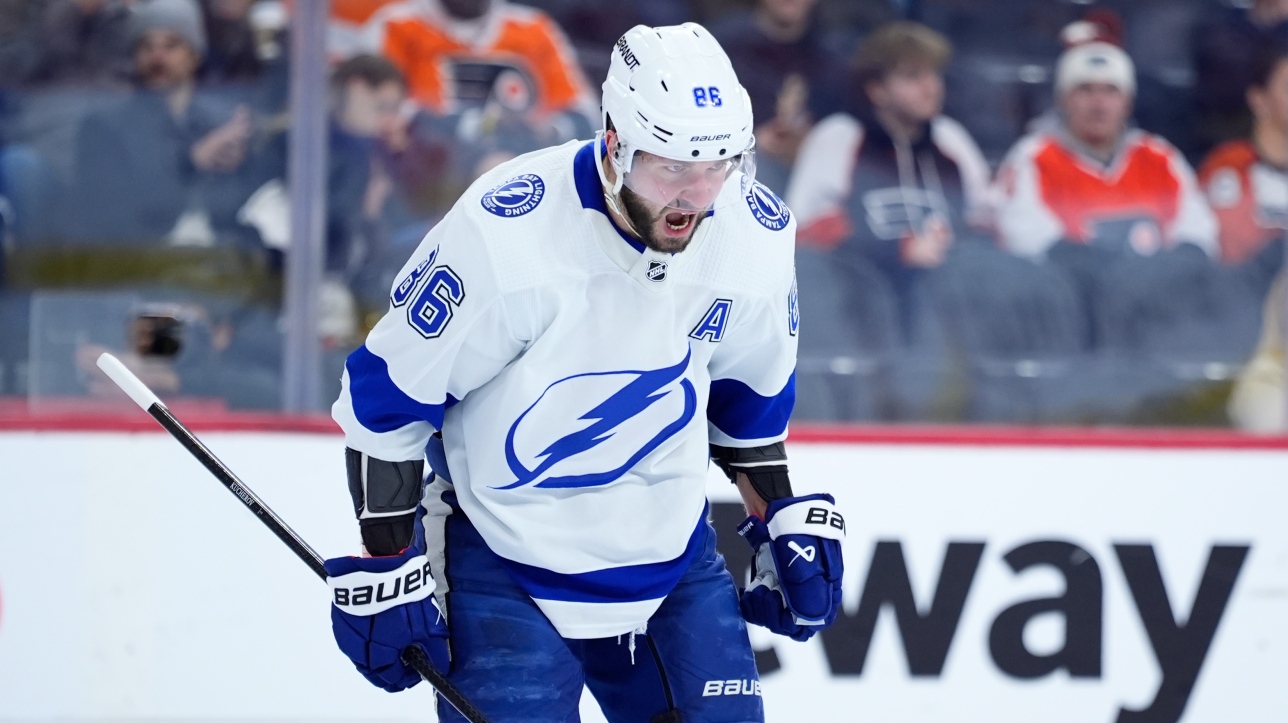 LNH Nikita Kucherov est le 1er à 80 points après un tour du chapeau RDS