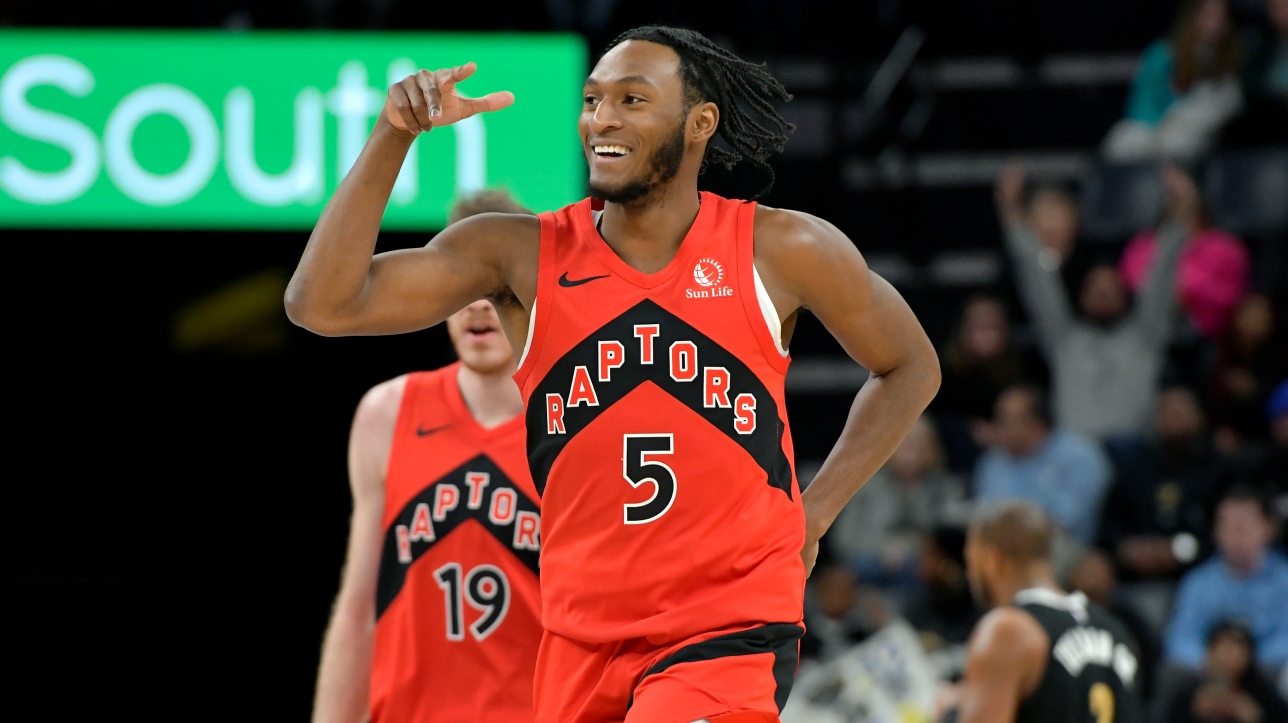 NBA : Immanuel Quickley Se Plaît Avec Les Raptors, Qui Ont Battu Les ...