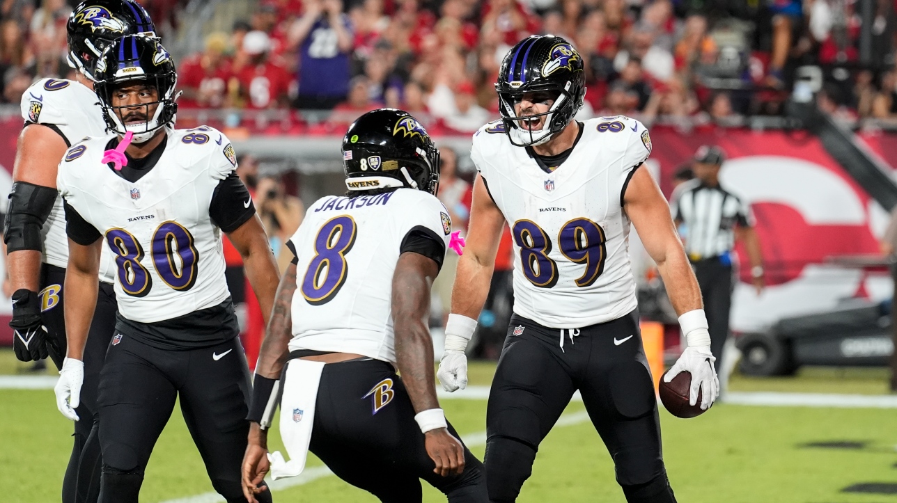 NFL: Unstoppable, the Ravens sign a 5th victory in a row, 41-31 against the Buccaneers