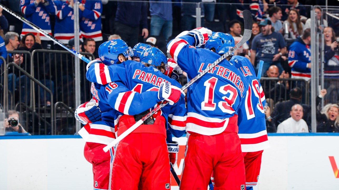 Rangers: Alexis Lafrenière and Igor Shesterkin take care of the Senators at MSG