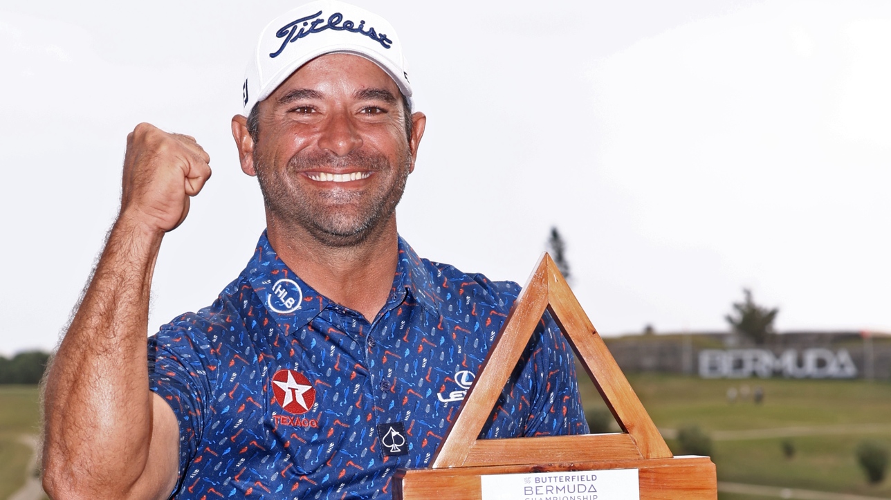 Golf : nouveau papa, Rafael Campos remporte au Championnat Bermuda son ...