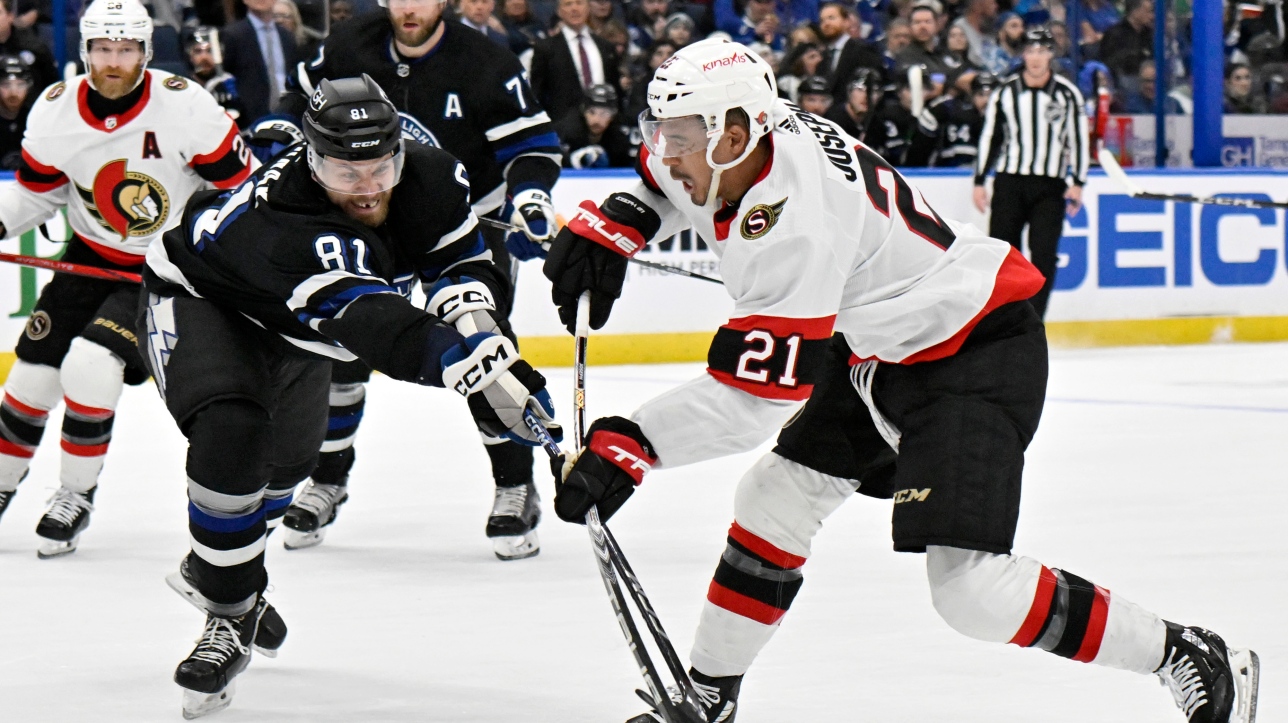 NHL: Senators beat Lightning 4-2