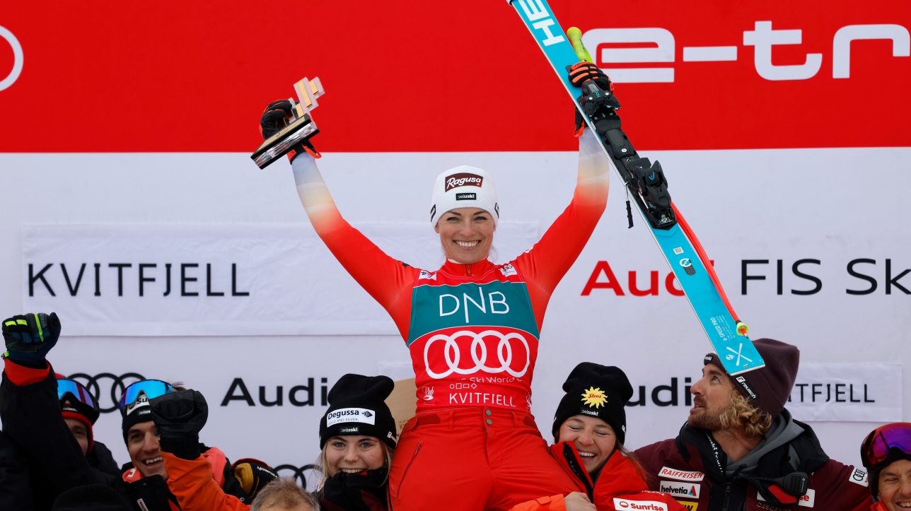 Ski alpin : Lara Gut-Behrami s'impose au super-G et double Mikaela ...