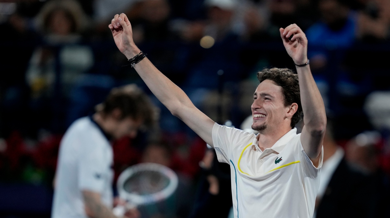 ATP Ugo Humbert sacré champion à Dubaï RDS