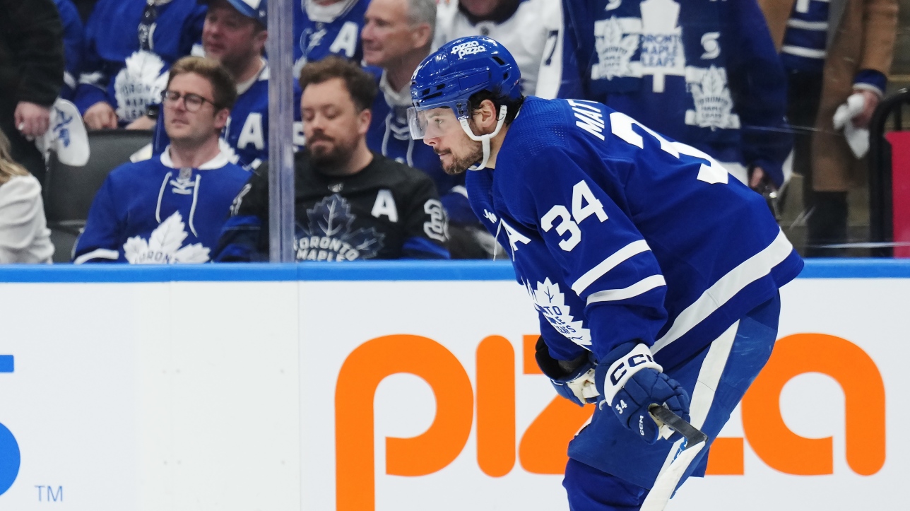 LNH : Auston Matthews Absent à L'entraînement Des Maple Leafs, Idem ...