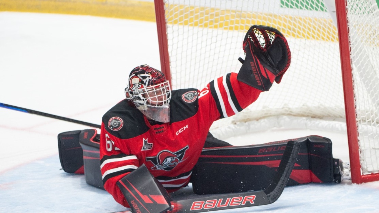 QMJHL Final: Team Score by Riley Mercer;  Voltigeurs has Drakkar in cables