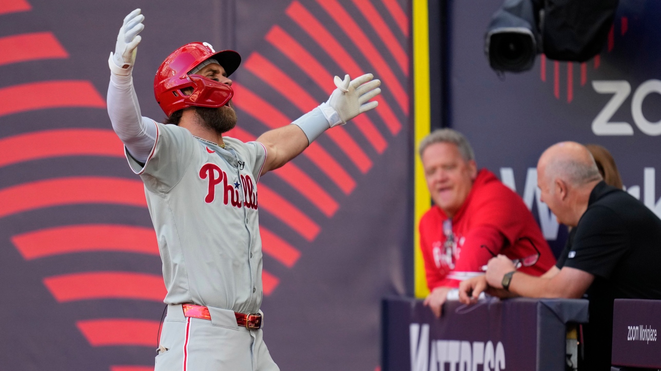 Bryce Harper leads Philadelphia Phillies to victory with homer in ...