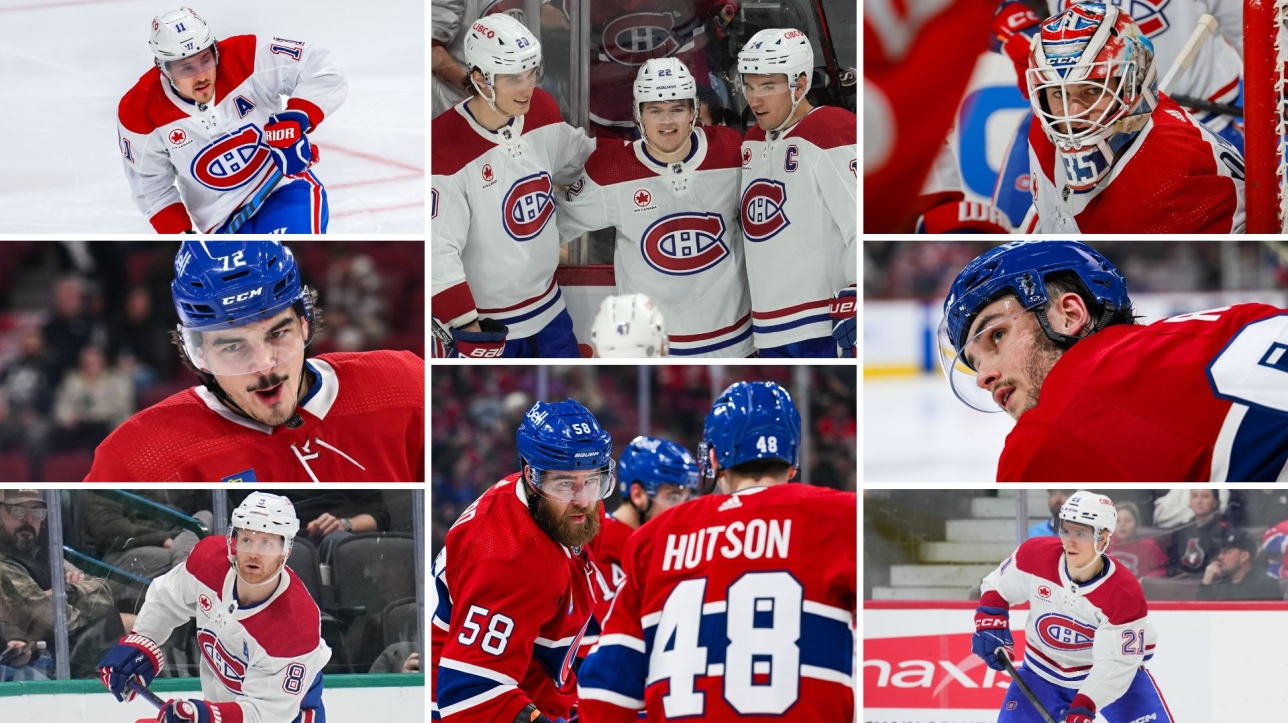 Canadiens formation projetée pour débuter la saison 20242025 RDS