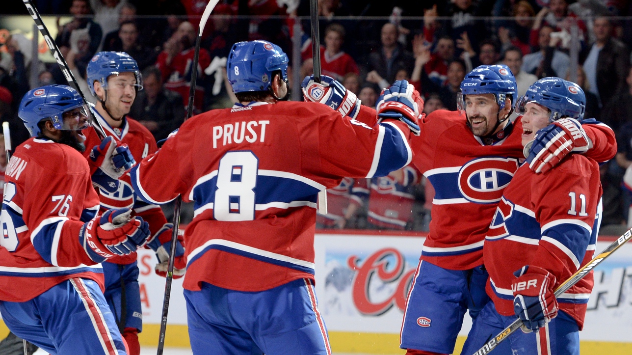 LNH : C'était La Fête à Montréal Pour La Victoire Du Canadien En Séries ...