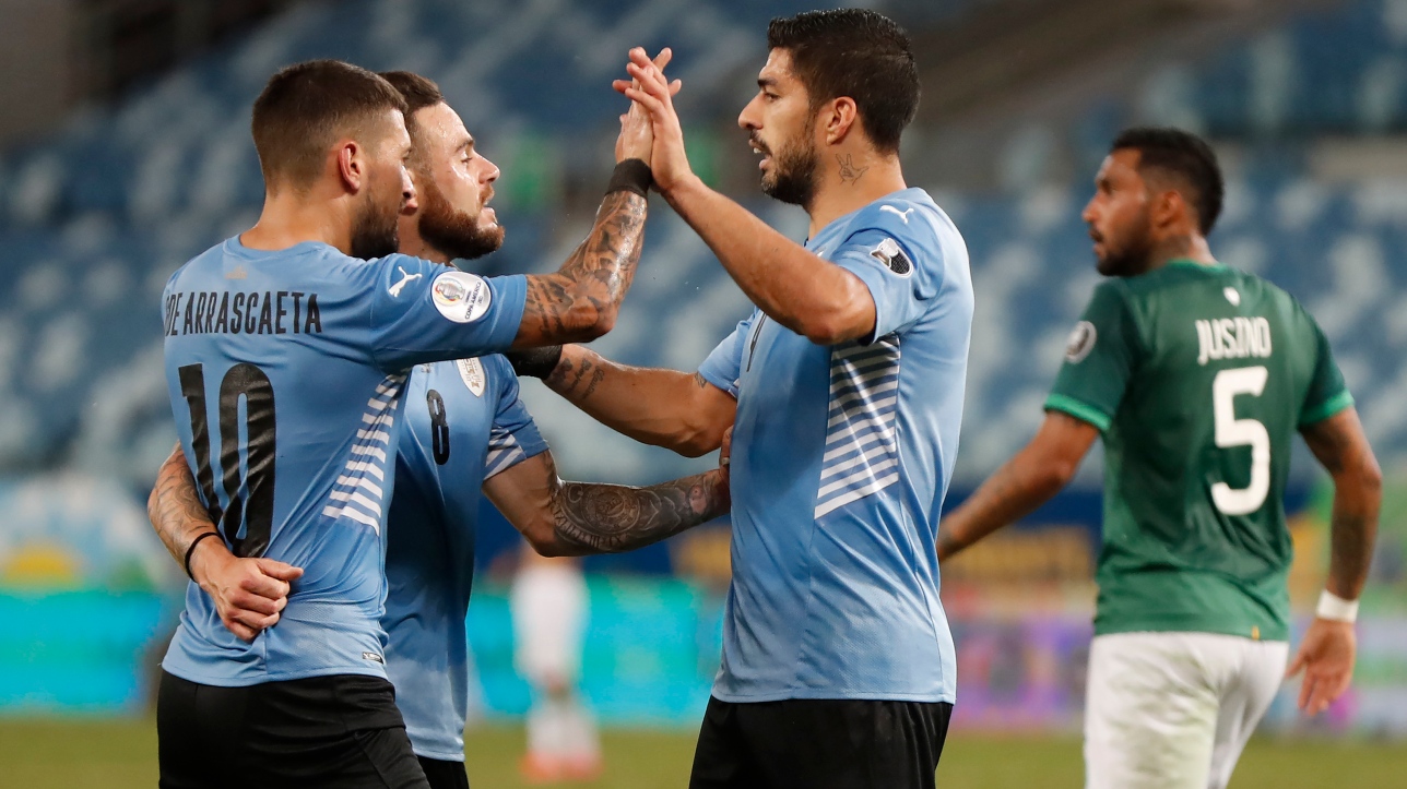 Copa America: Uruguay win;  3rd defeat of Bolivia