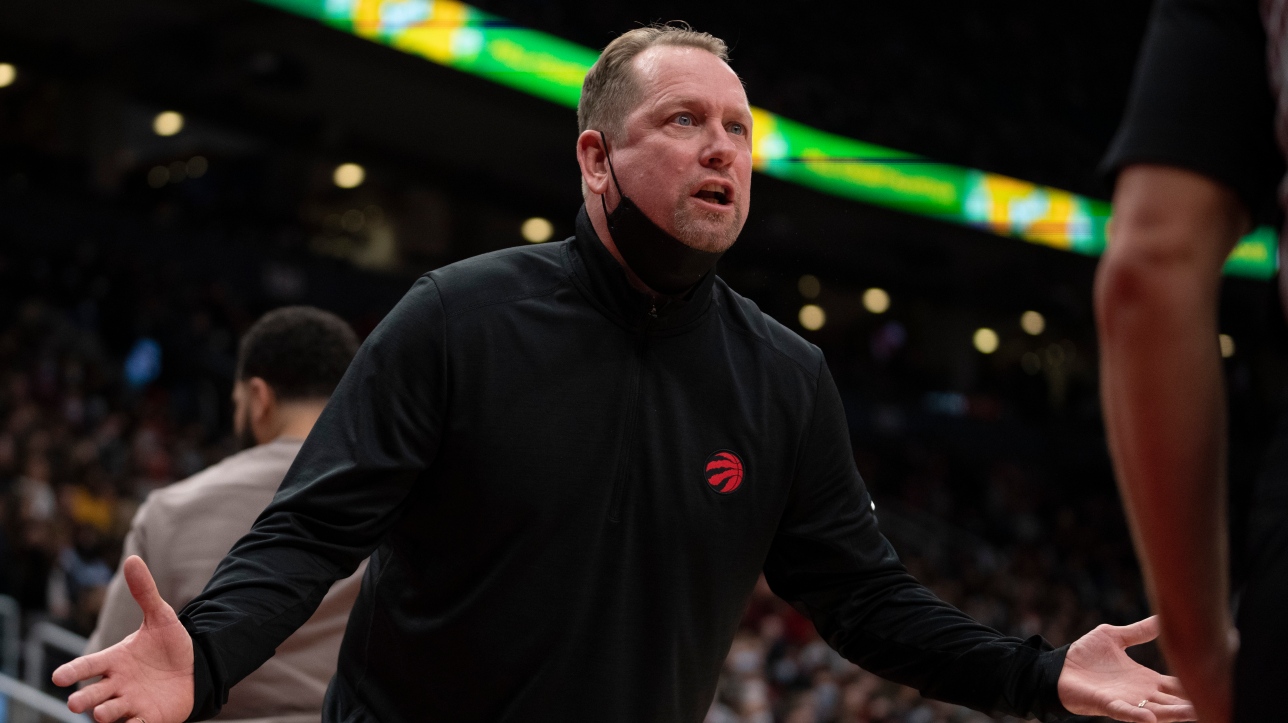 NBA: Nick Nurse loses his temper to the delight of the Pistons