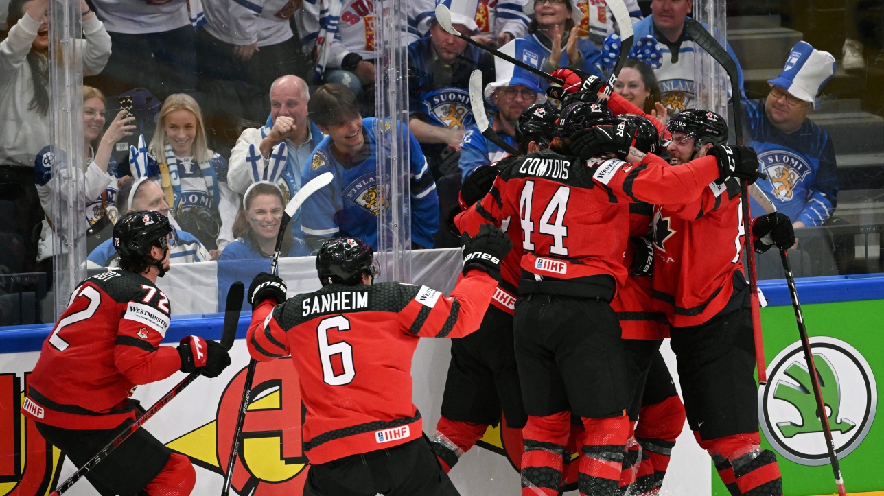 Championnat du monde de hockey remontée spectaculaire du Canada, qui