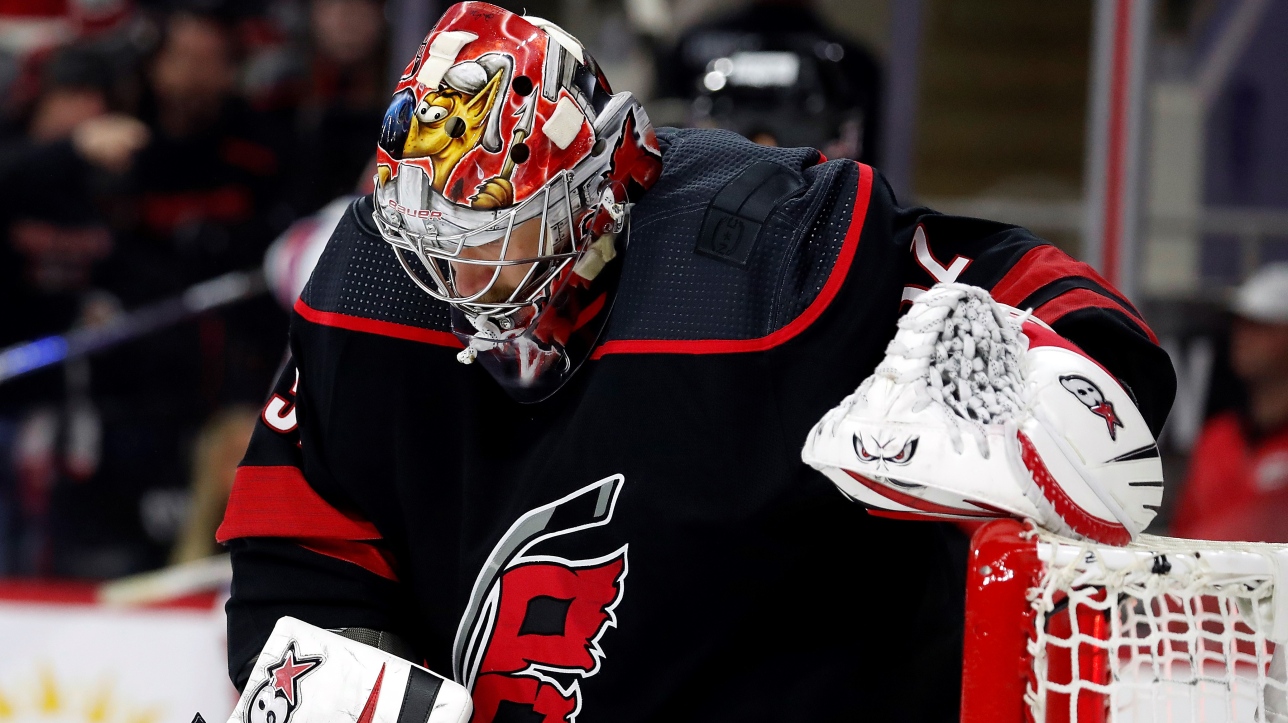 NHL: Presentation of the seventh game between the New York Rangers and the Carolina Hurricanes