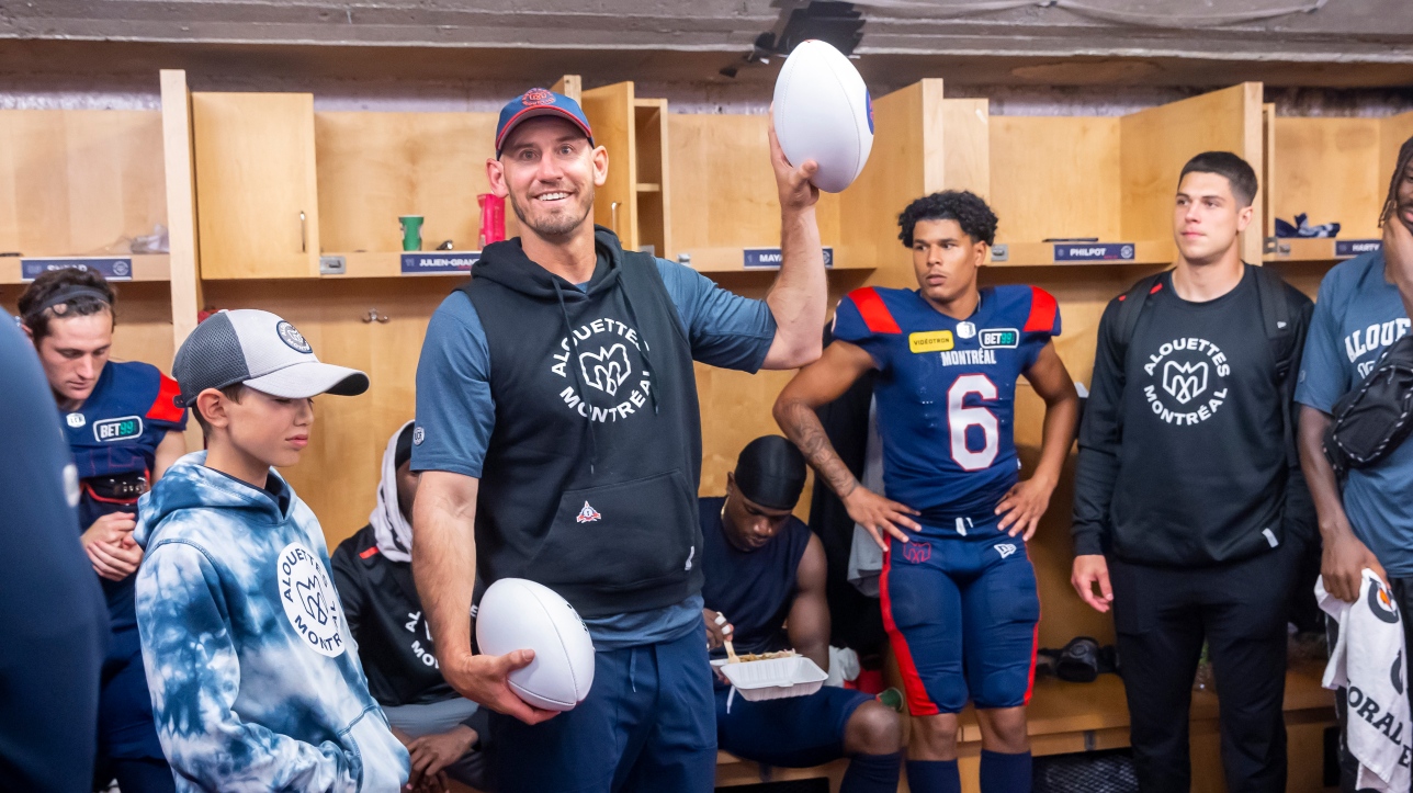 LCF Jason Maas est heureux que des joueurs des Alouettes attirent l