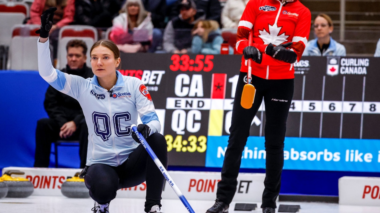 Curling : Laurie St-Georges et le Québec s'enfargent en partant au ...