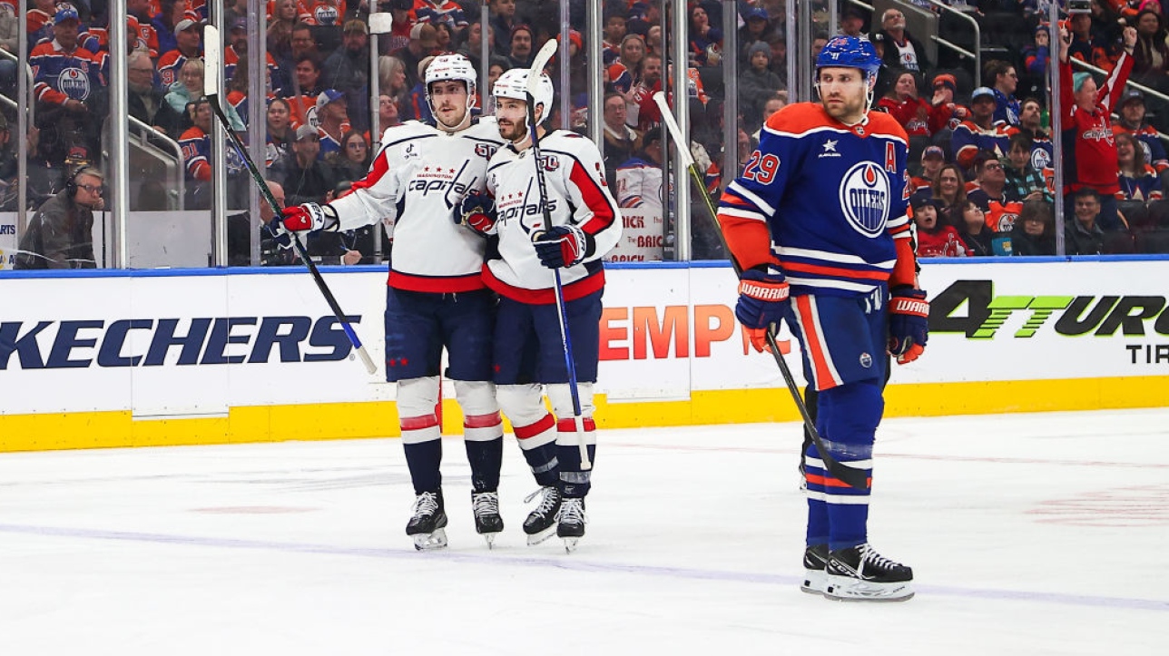 LNH Sans Connor McDavid, les Oilers s'inclinent contre les Capitals