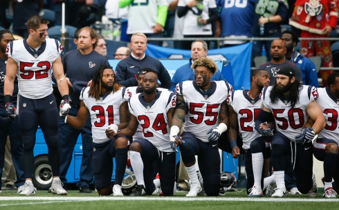 Les joueurs des Texans