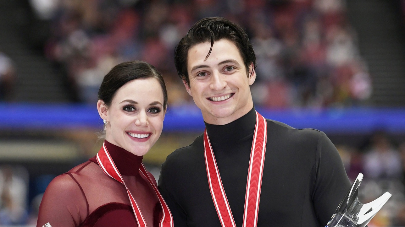 Patinage artistique: les Canadiens Tessa Virtue et Scott Moir remportent l&...