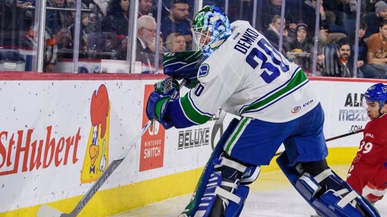 Les Canucks de Vancouver ont prolongé le contrat de Thatcher Demko pour