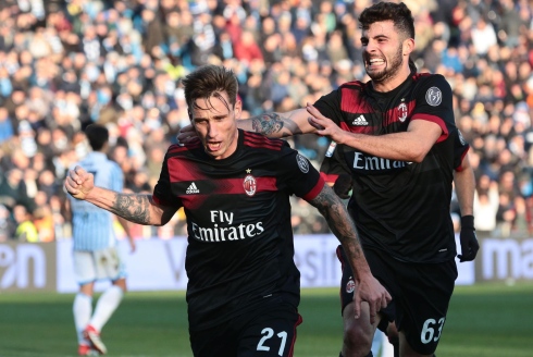 Luca Biglia et Patrick Cutrone