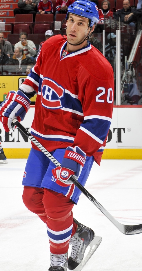 Jay Leach avec le Canadien.