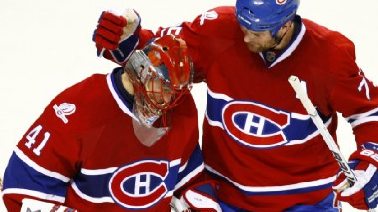 Habs goalie Halak toast of the town heading into Game 7 - Red Deer