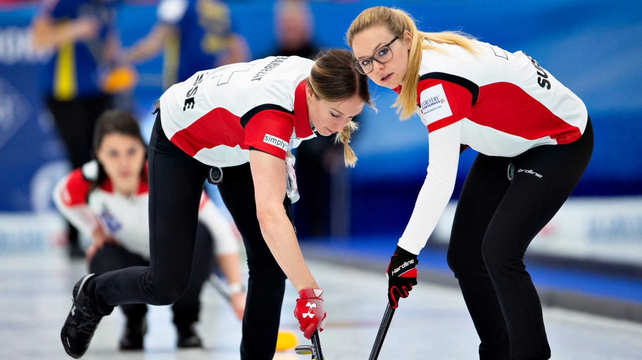 Curling la Suisse bat la Suède et remporte le Championnat du monde de