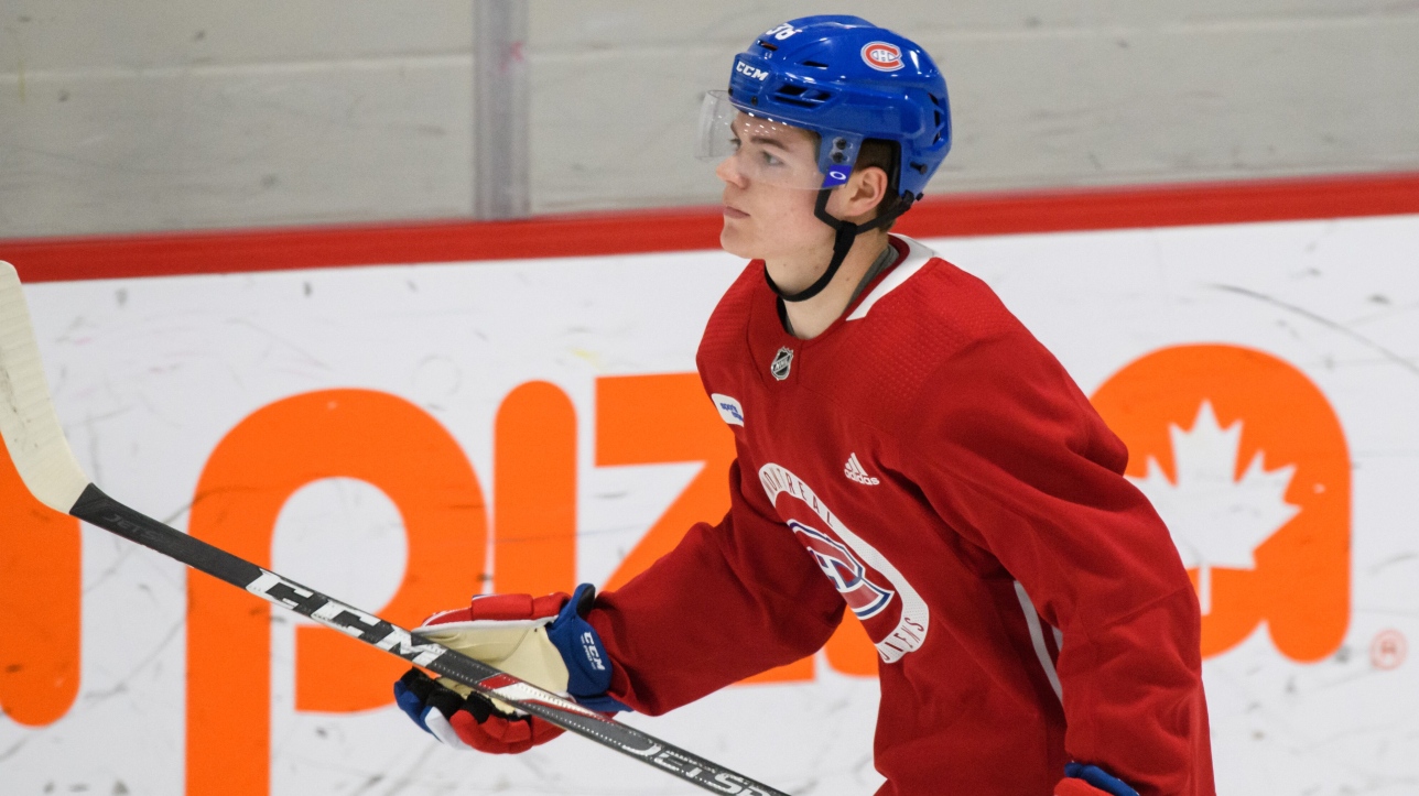 Canadiens : Cole Caufield n'a pas beaucoup de temps pour ...