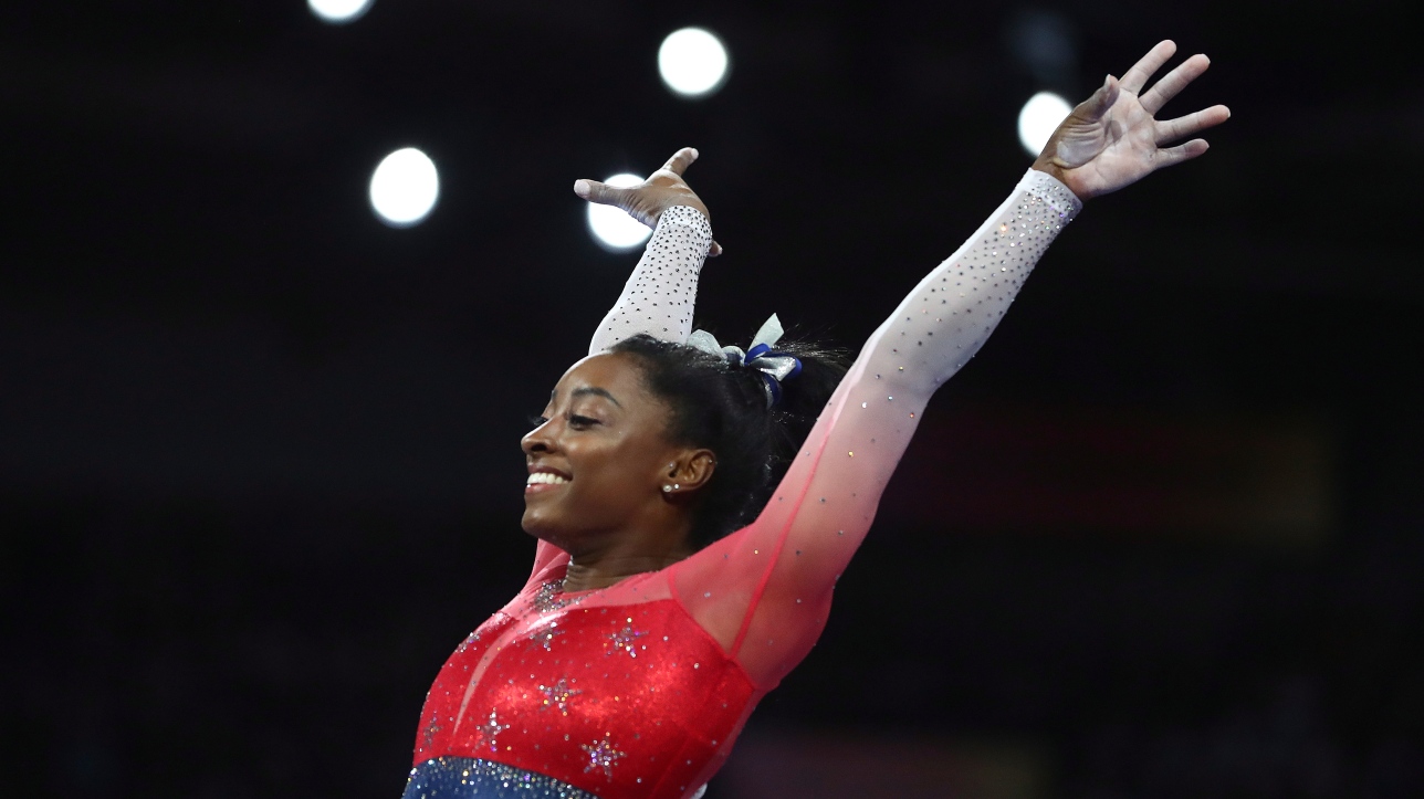 Gymnastique Simone Biles établit Un Nouveau Record Aux Championnats